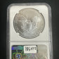 2002 Silver Eagle NGC MS69