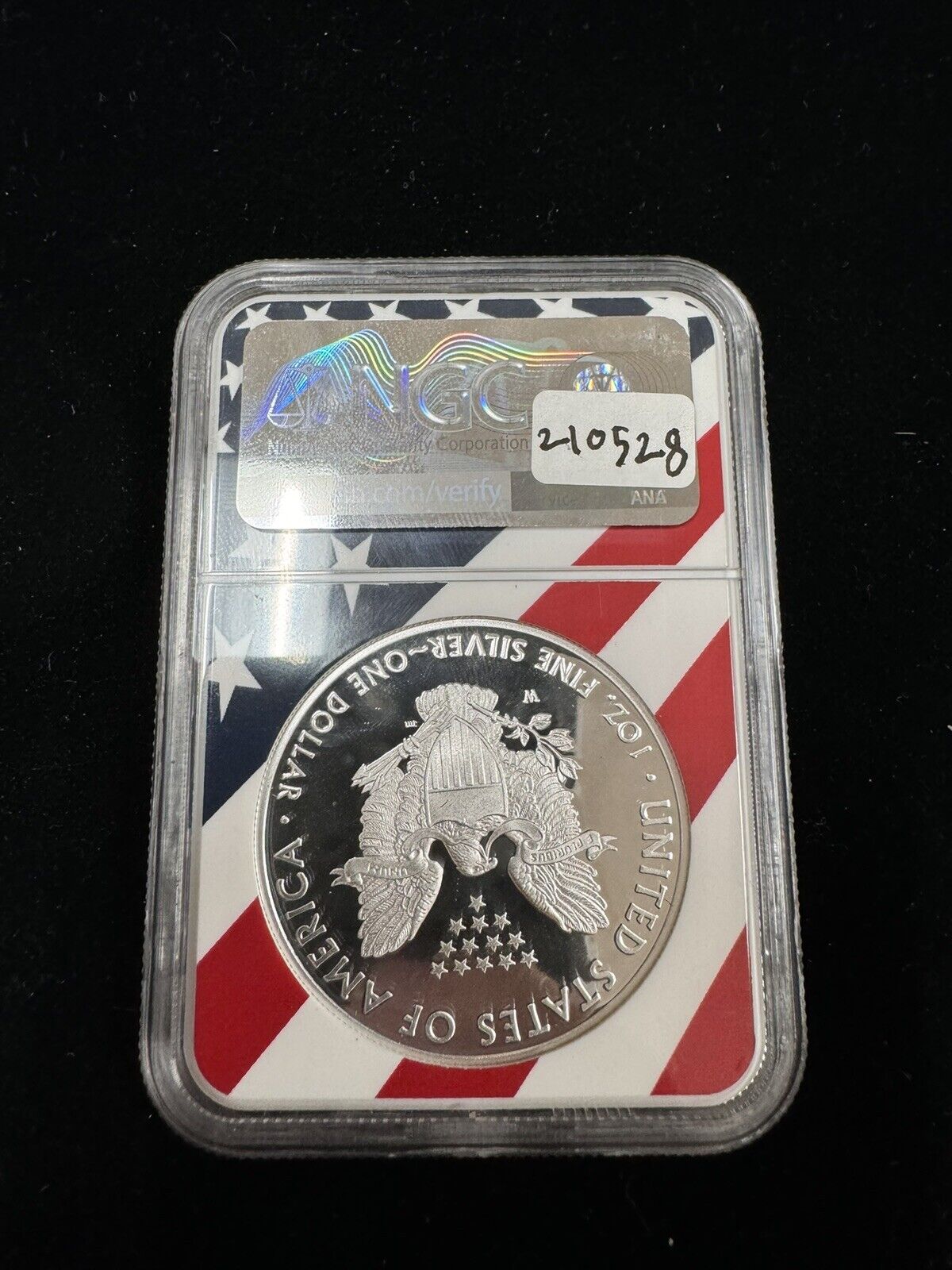 2018 W Silver Eagle NGC PR70