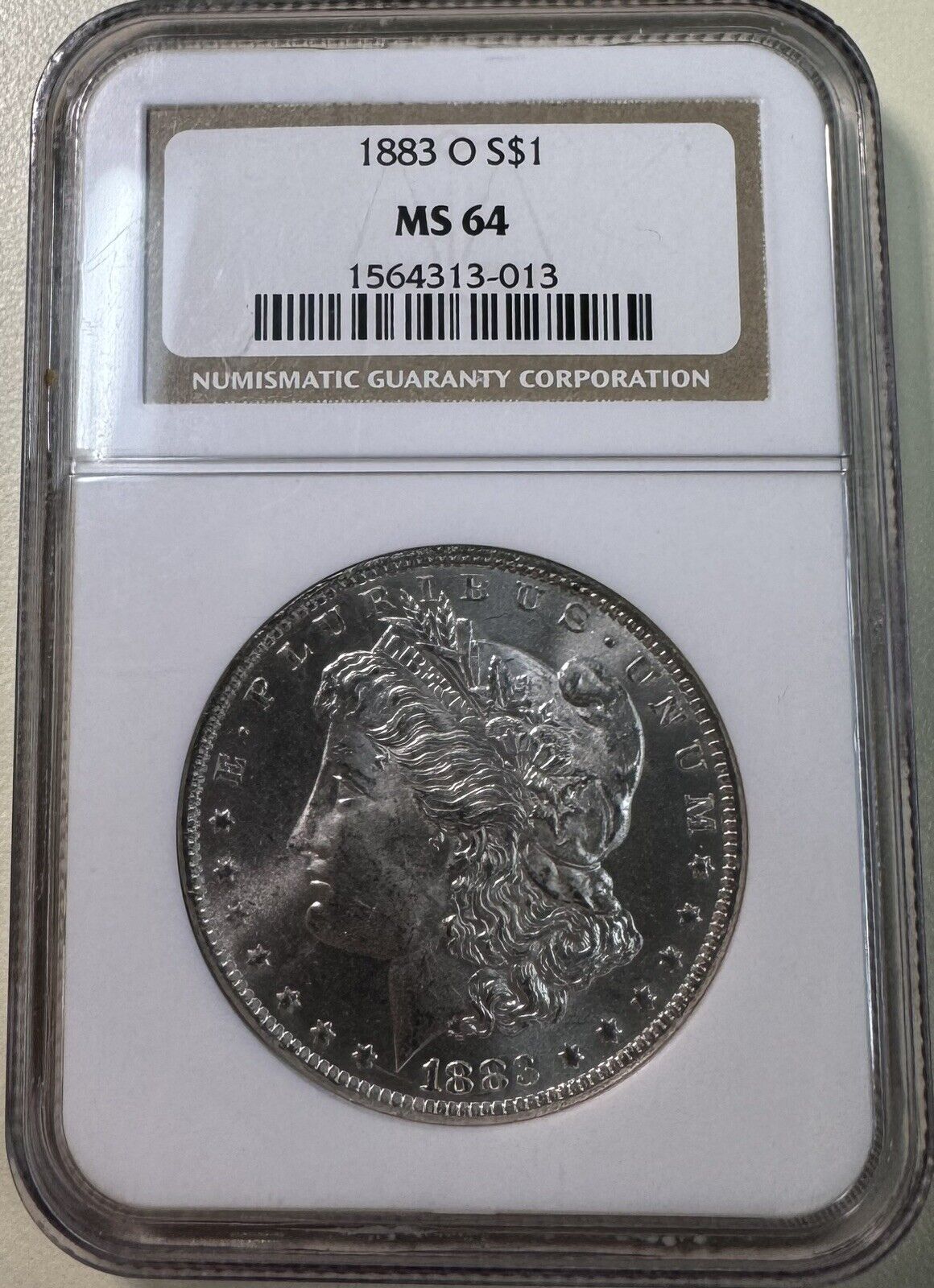 1883 O Morgan Dollar NGC - MS64 ( 300969 )