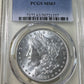 1887 Morgan Dollar PCGS - MS63 ( 300966 )