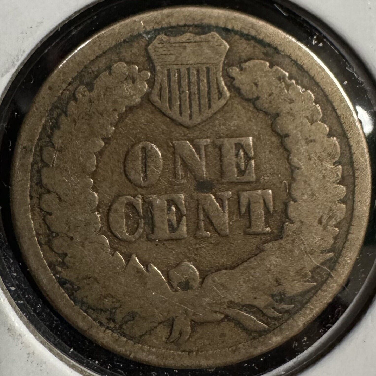 1863 Indian Head Cent - Good