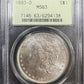 1883 O Morgan Dollar PCGS OGH - MS63 ( 300850 )