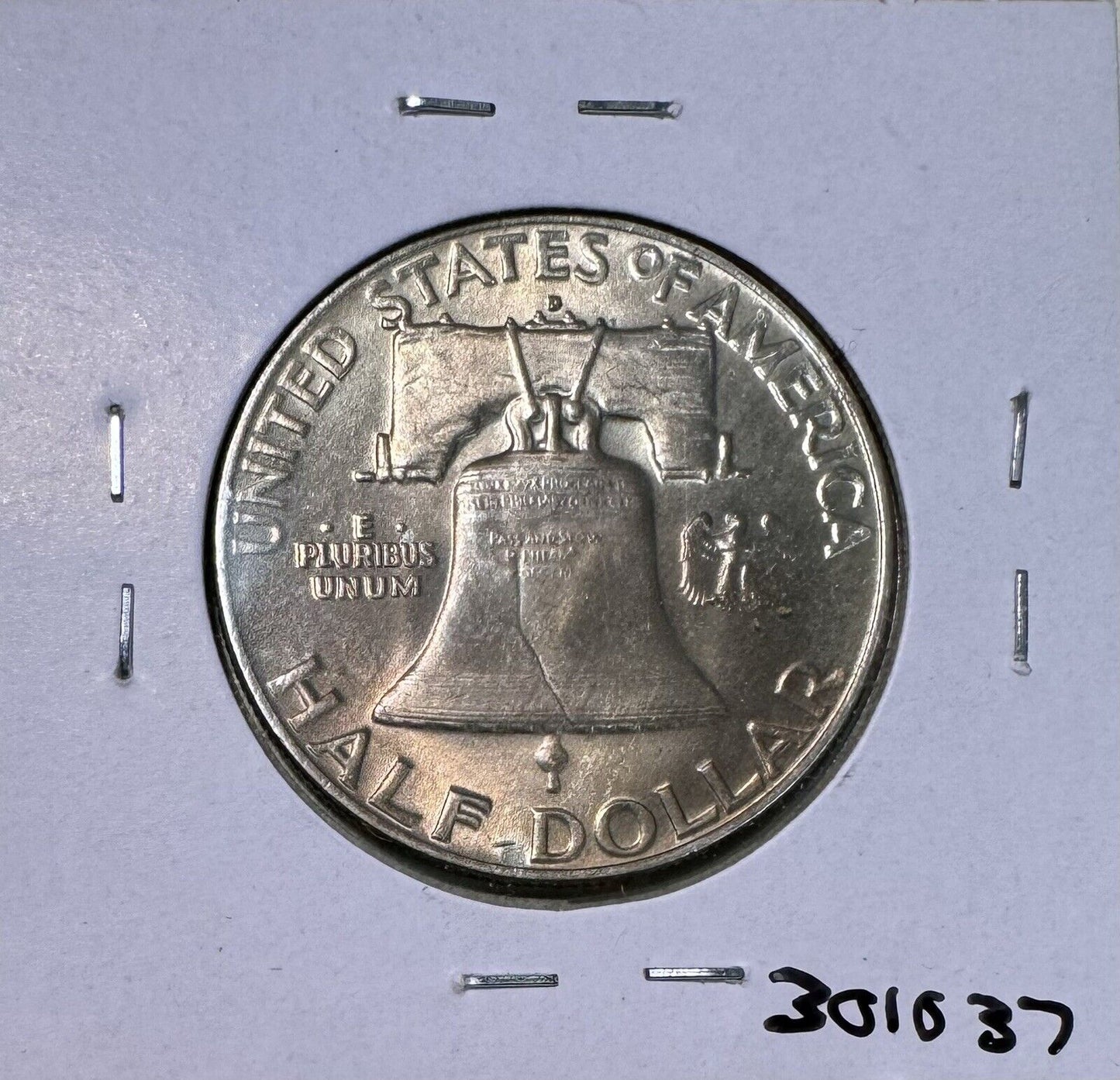 1954 D Franklin Half Dollar FBL - Mint State ( 301037 )