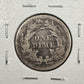 1873 Seated Dime Arrows