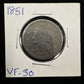 1851 Large Cent - Very Fine