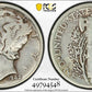 1942/41 Mercury Dime PCGS Cleaned VF Details (300989)