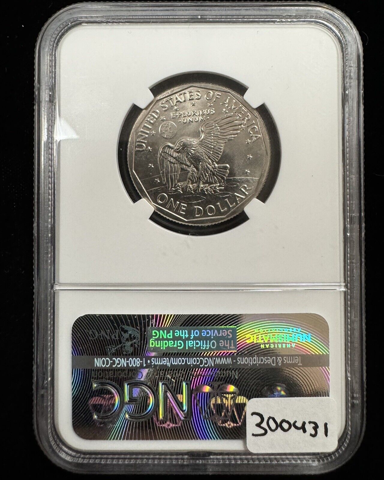 1981 D Susan B Anthony Dollar NGC - MS66