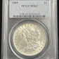 1889 Morgan Silver Dollar PCGS MS62 ( 301072 )