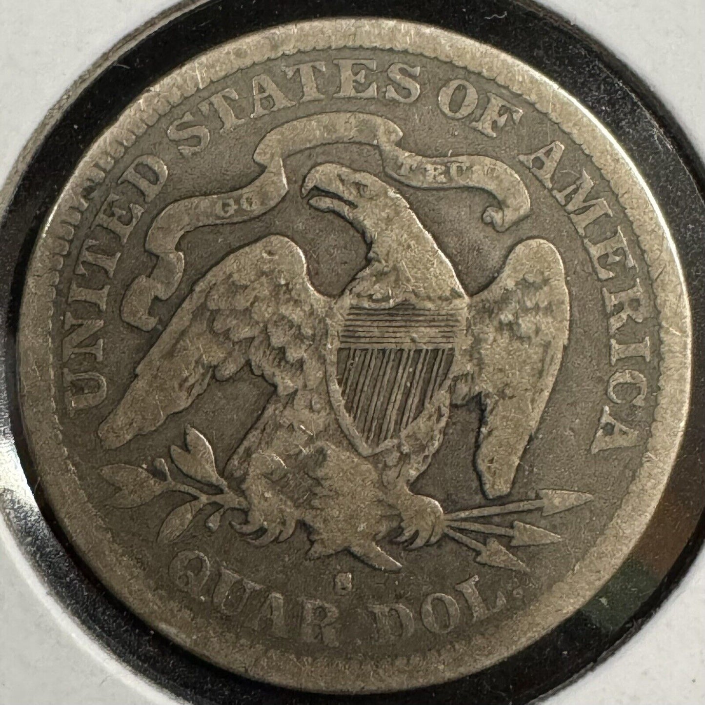 1877 S Seated Liberty Quarter - Fine