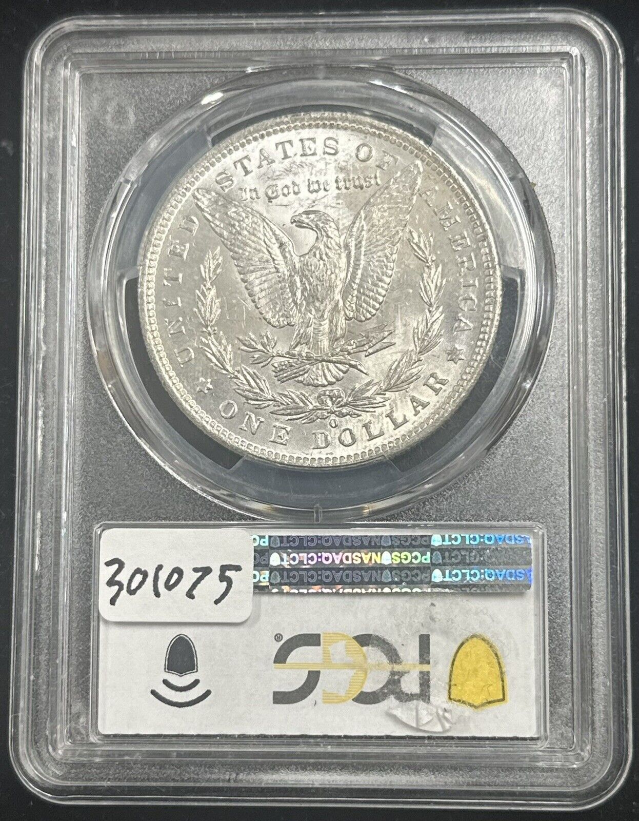 1884 O Morgan Silver Dollar PCGS MS63 (301075)