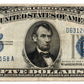 1934-A $5 Silver Certificate FR. 1651 Serial # D63126158A Extra Fine