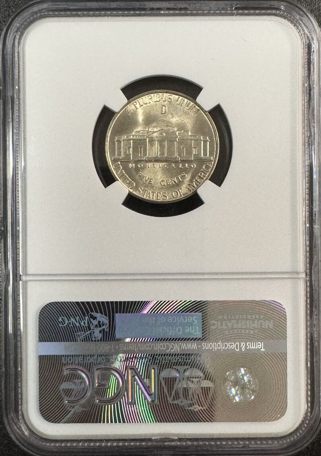 1944 D Jefferson War Nickel NGC - MS65 ( 301180 )