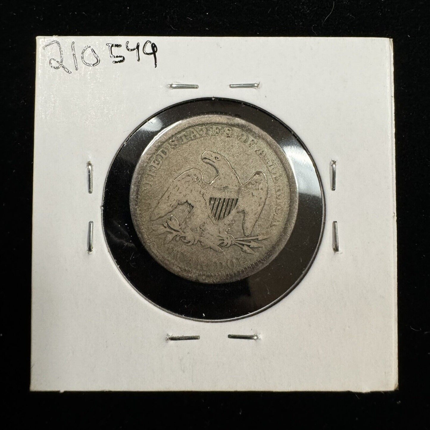 1857 Seated Quarter