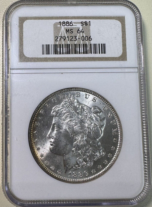 1886 Morgan Dollar NGC - MS64 ( 300967 )