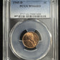 1945 D Wheat Cent PCGS - MS66RD