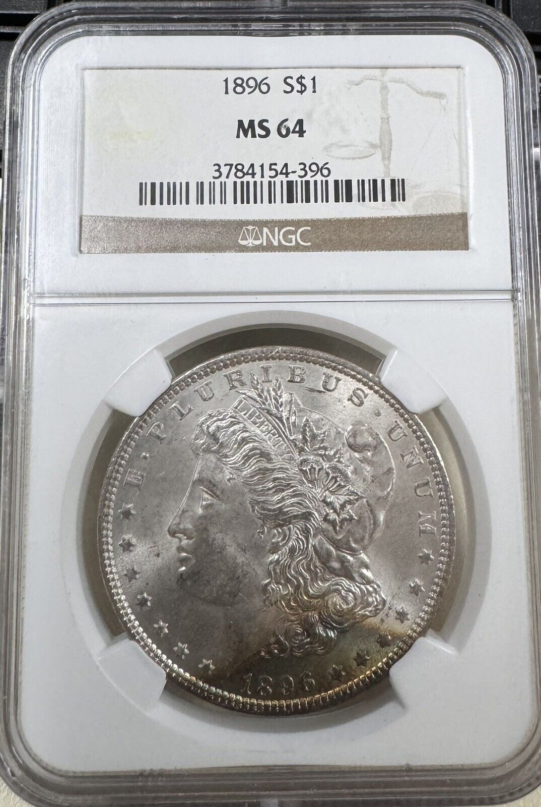 1896 Morgan Dollar NGC - MS64 ( 300938 )