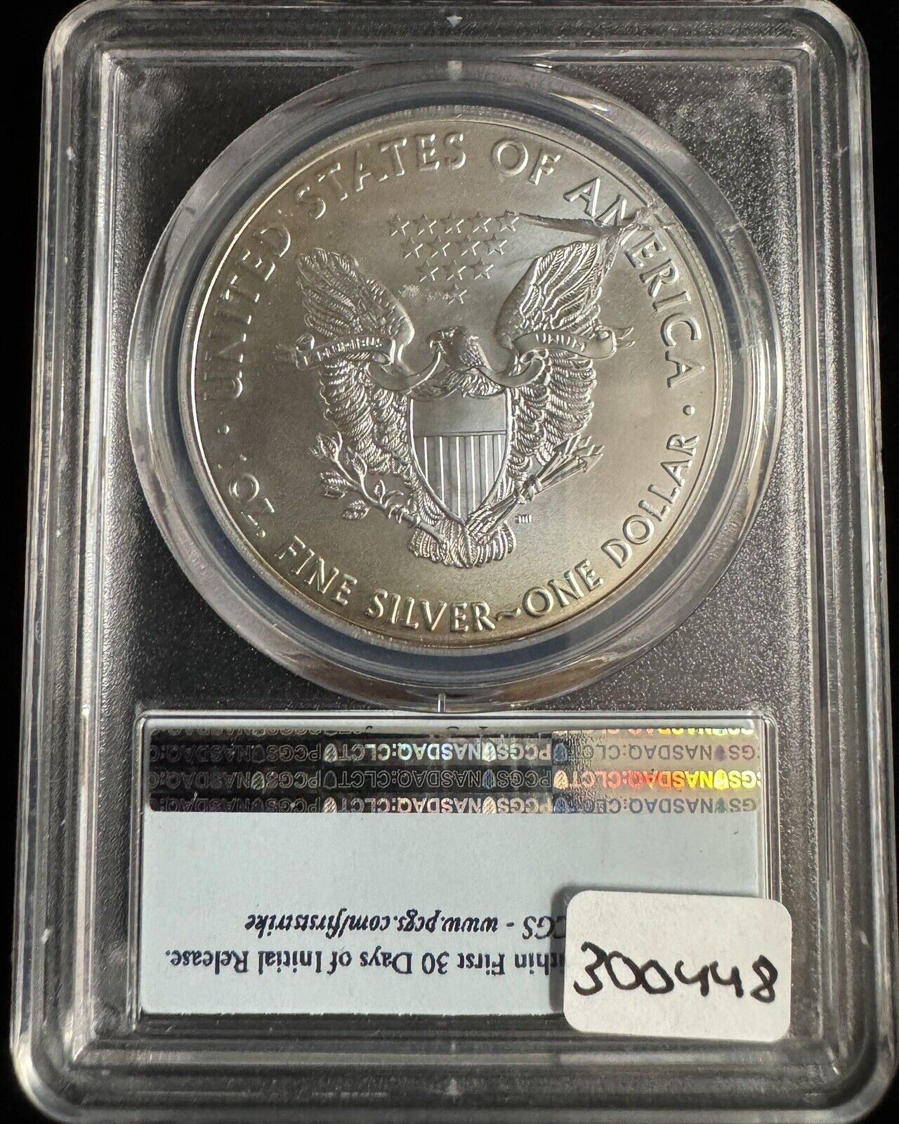 2016 Silver Eagle PCGS - MS70