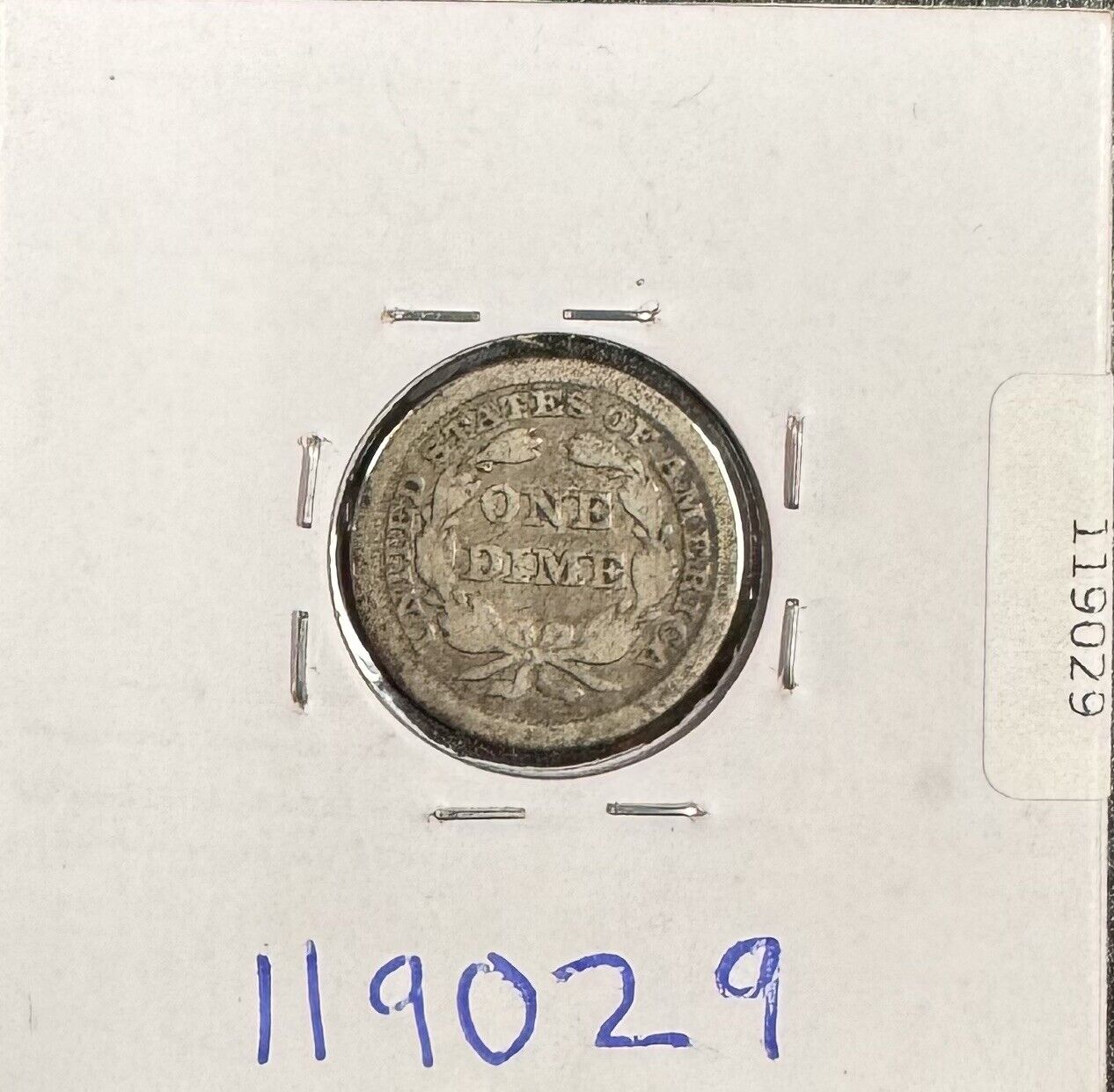 1850 Seated Dime - Good ( 119029 )