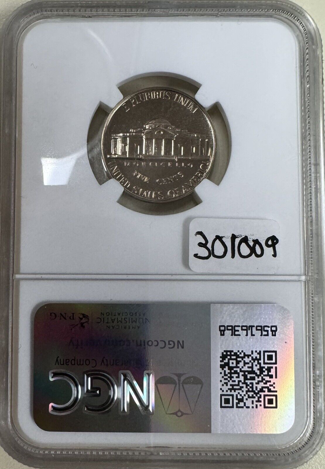 1960 Jefferson Nickel NGC - PF67 ( 301009 )