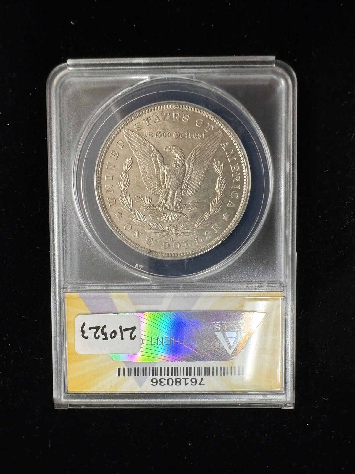 1883 O ANACS AU 58 Morgan Dollar 