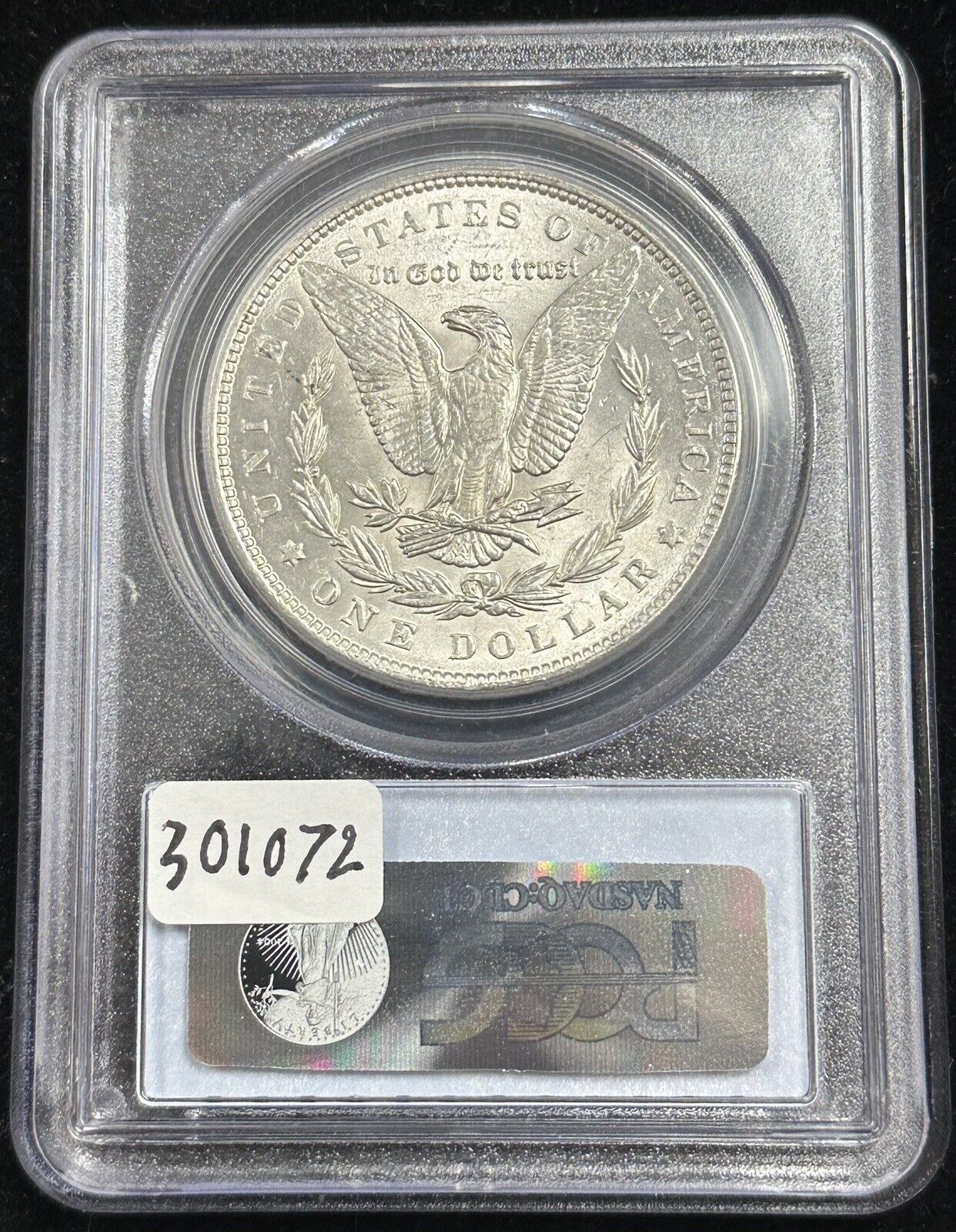 1889 Morgan Silver Dollar PCGS MS62 ( 301072 )