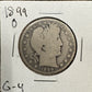 1899 O Barber Half Dollar - Good