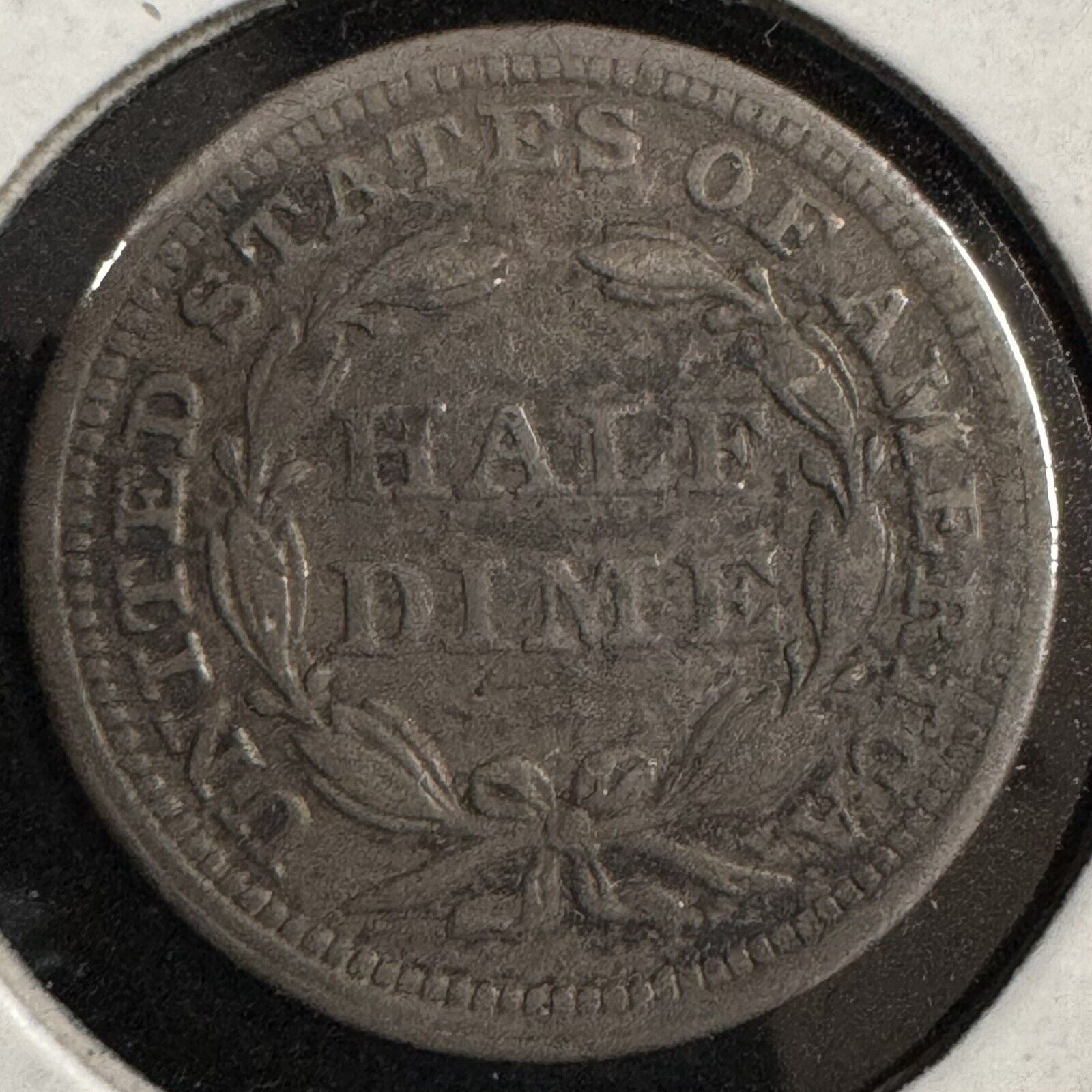 1854 Half Dime Arrows - Good