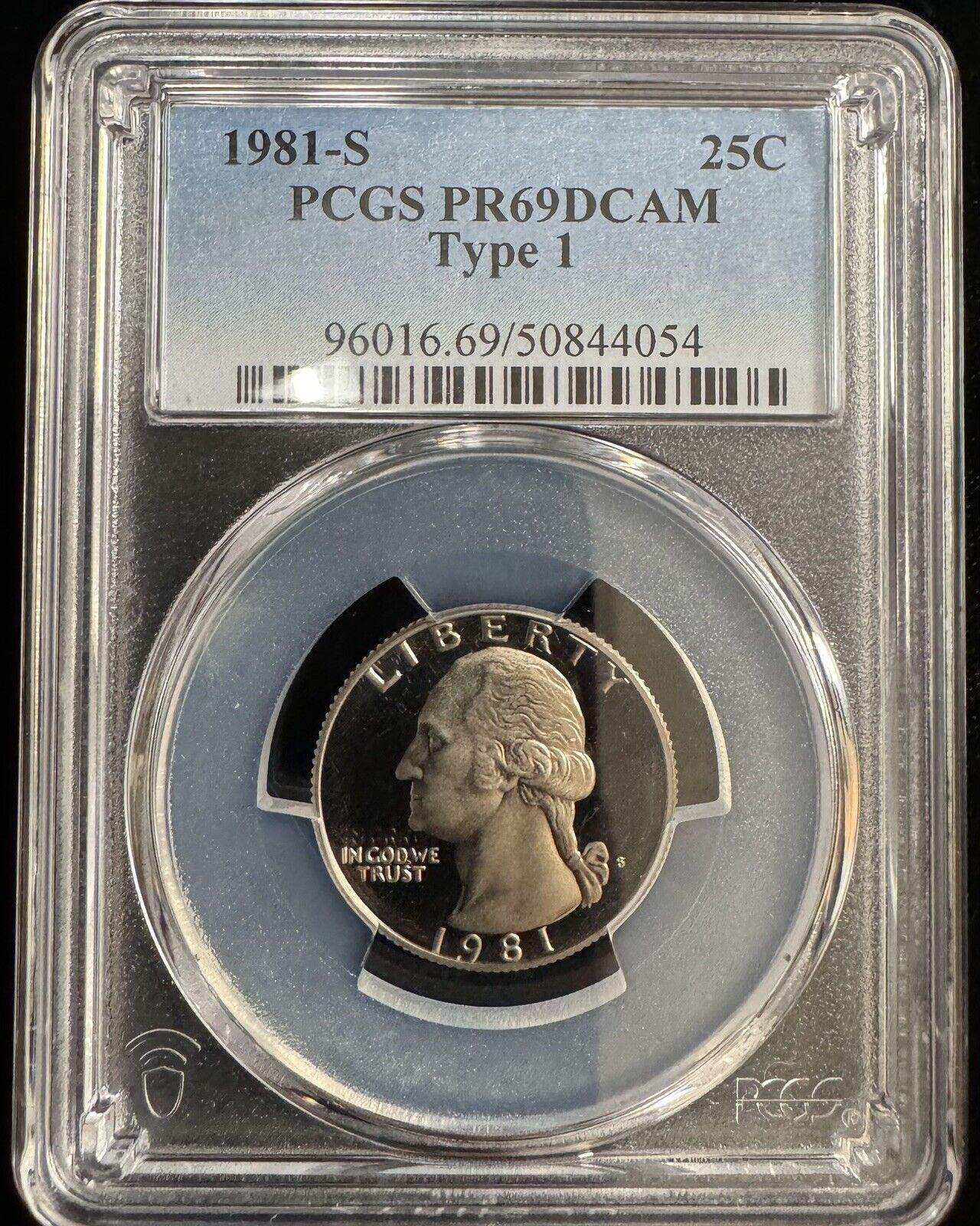 1981 S Washington Quarter PCGS - PR69 DCAM Type 1