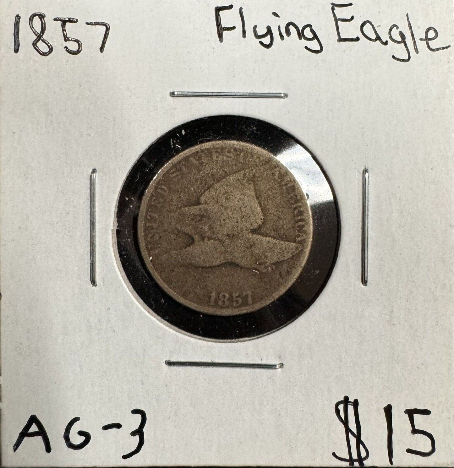 1857 Flying Eagle Cent - About Good ( 300856 ) 