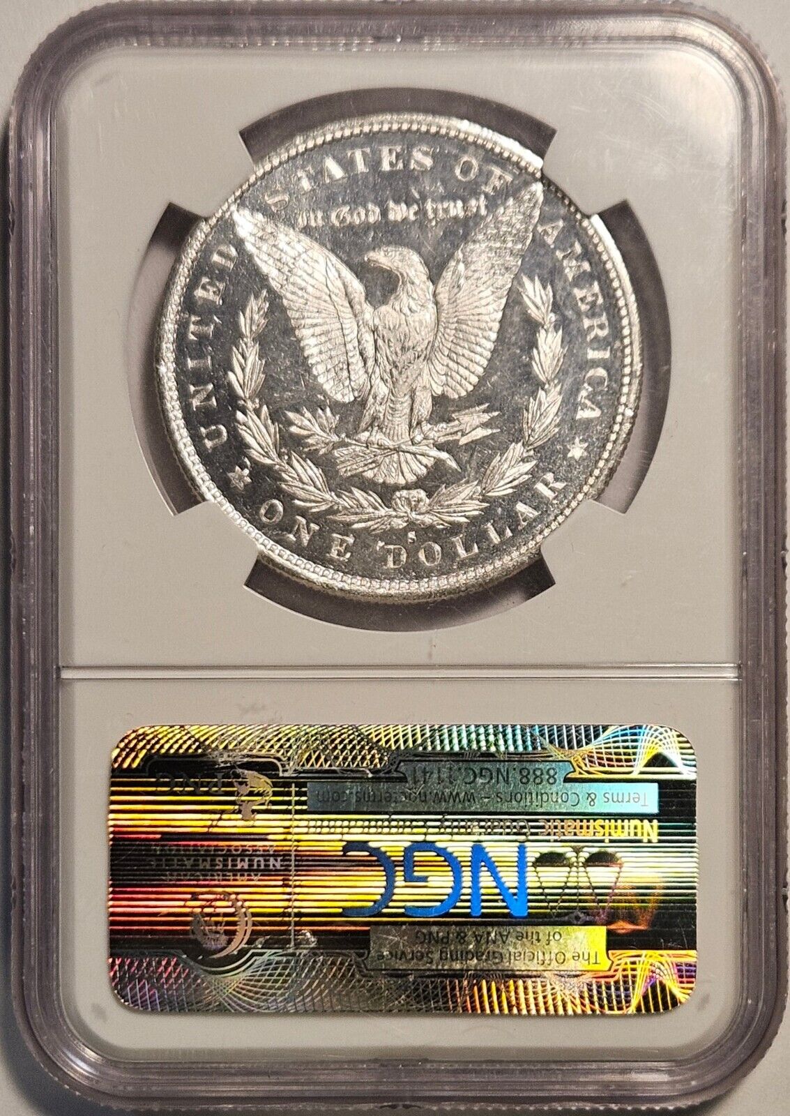 1880-S Morgan Silver Dollar NGC MS64 (117239)