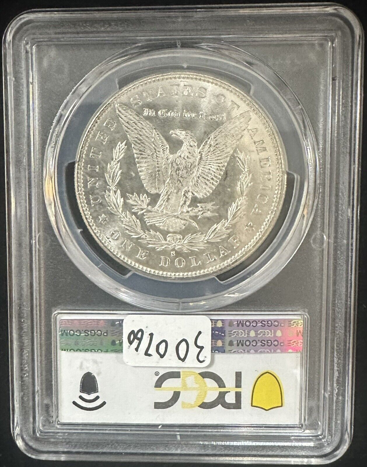 1879 S Morgan Dollar PCGS Mint State 63 (300760)