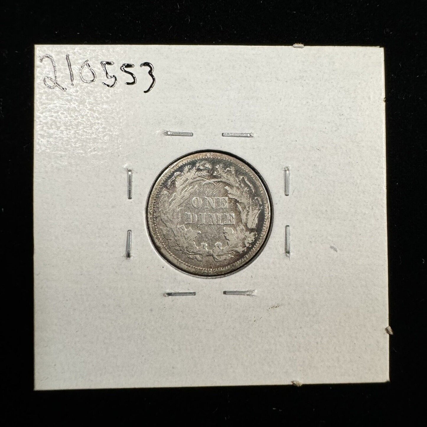 1876 Seated Dime