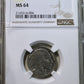 1936 P Buffalo Nickel NGC - MS64 ( 301003 ) 