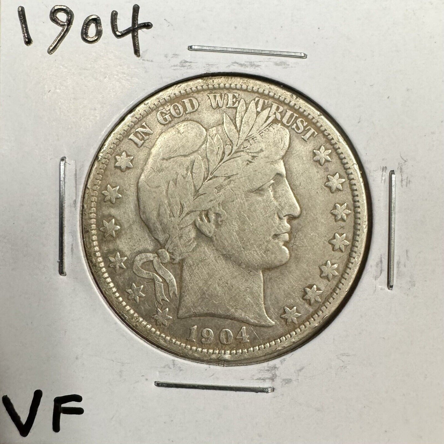 1904 Barber Half Dollar - Very Fine