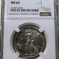 1936 Walking Liberty Half Dollar NGC - MS63 ( 300984 )