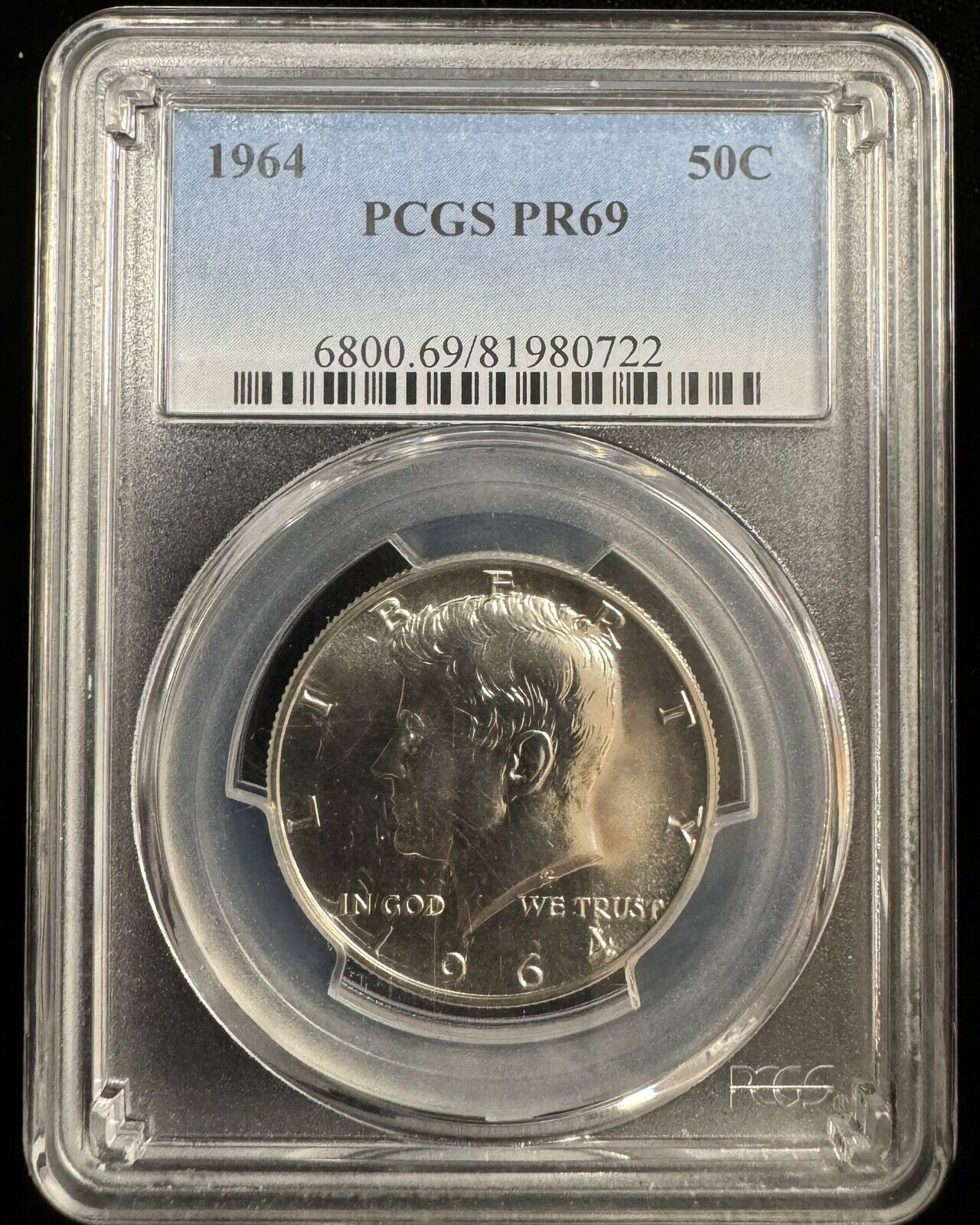 1964 Kennedy Half Dollar PCGS - PR69