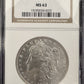 1886 Morgan Dollar NGC - MS63 ( 300817 )