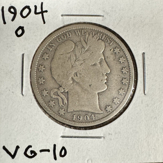 1904 Barber Half Dollar - Fine