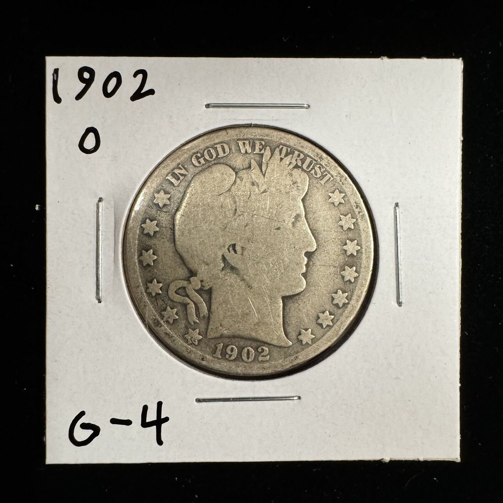 1902 O Barber Half Dollar - Good