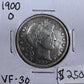 1900 O Barber Half Dollar - Very Fine ( 210674 )