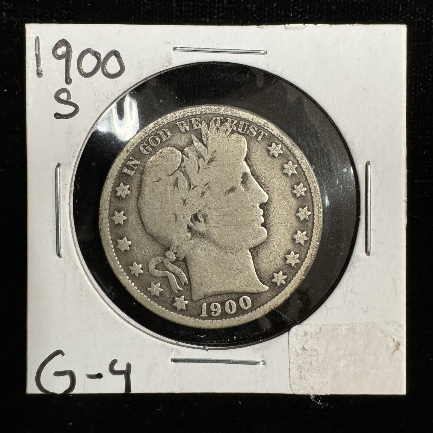 1900 S Barber Half Dollar - Good