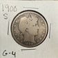 1900 S Barber Half Dollar - Good