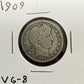 1909 Barber Quarter - Very Good ( 300833 )