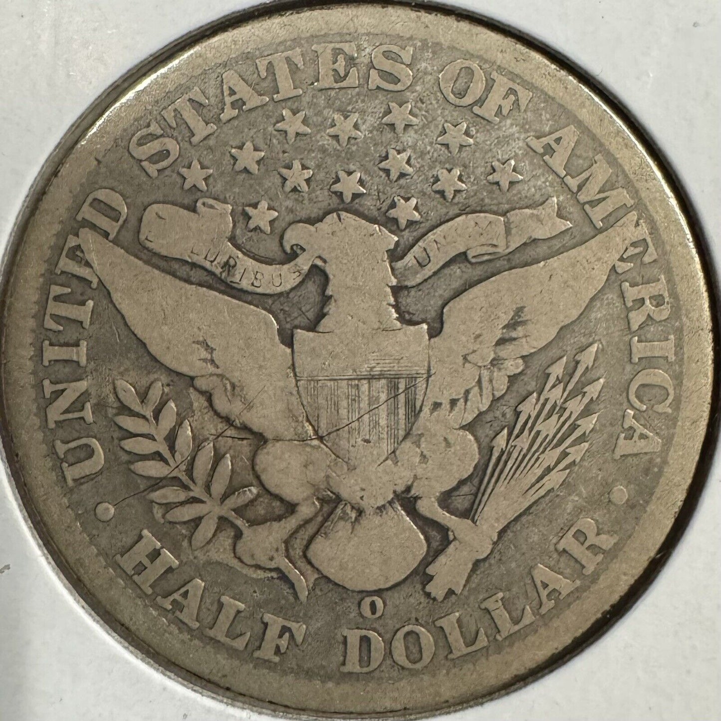 1894 O Barber Half Dollar - Very Good