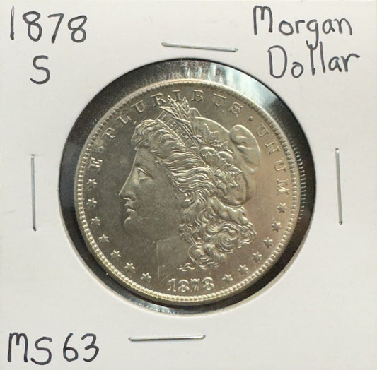 1878 S Morgan Dollar - Mint State ( 301145 )