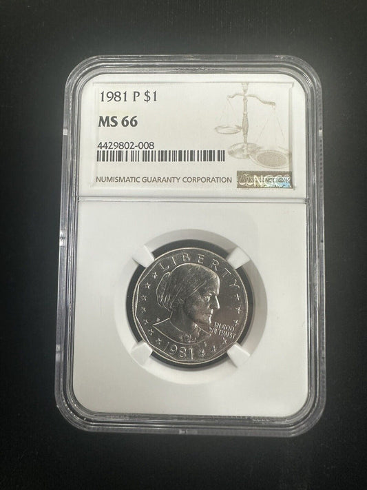 1981 SBA NGC MS66