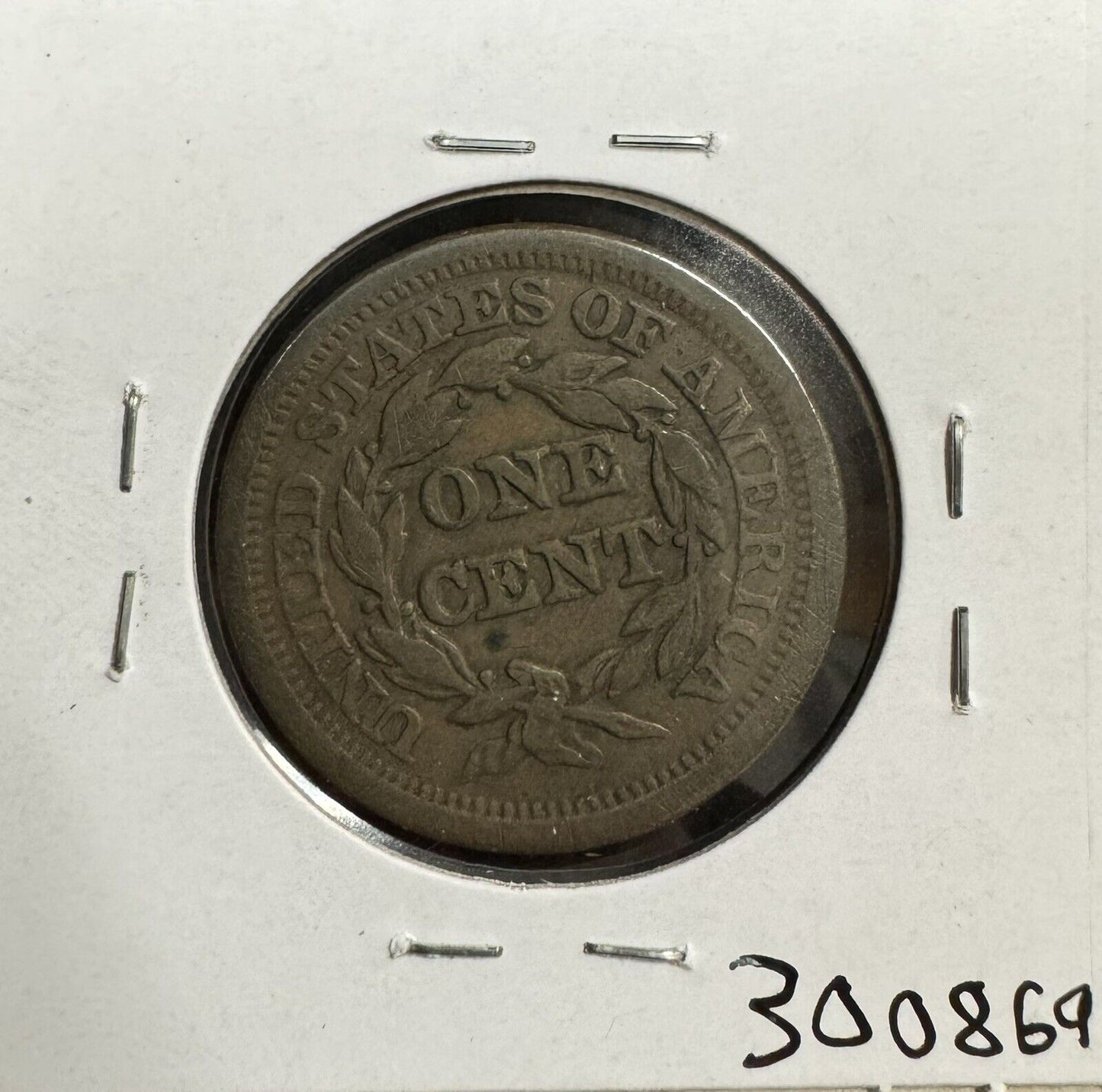 1852 Large Cent - Very Fine ( 300869 )