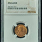 1952-S Lincoln Wheat Cent NGC MS66RD