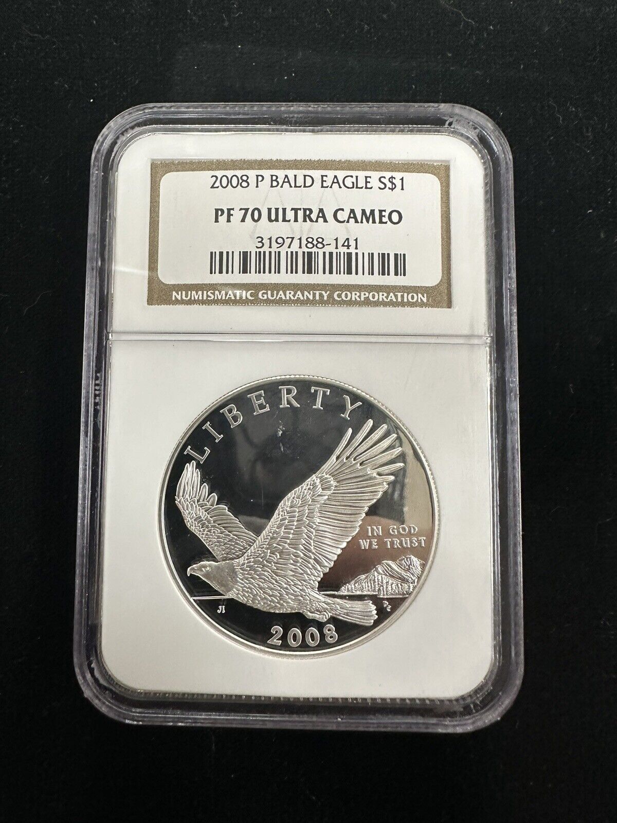 2008 Bald Eagle Commemorative NGC PF70 Ultra Cameo