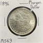 1896 Morgan Dollar - Mint State ( 301154 )